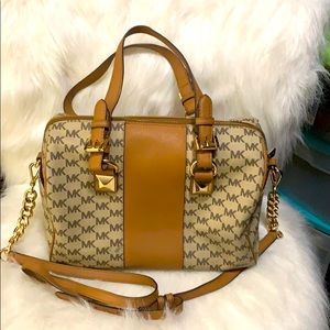 Michael Kors Tan Duffel
